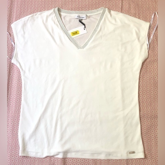 Calvin Klein Tops - Calvin Klein V Neck Blouse